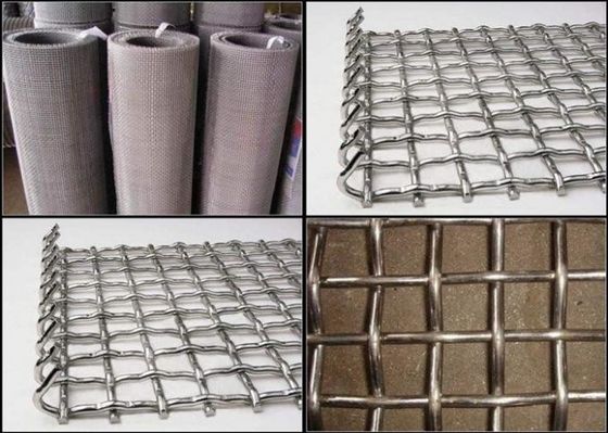 Woven Construction Square Hole 1.5mm Stainless Steel Wire Mesh